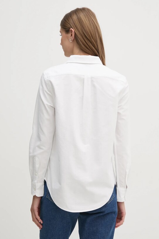 Дрехи Памучна риза Polo Ralph Lauren 211970736 бял
