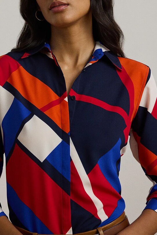 Одяг Сорочка Lauren Ralph Lauren 200957048 блакитний