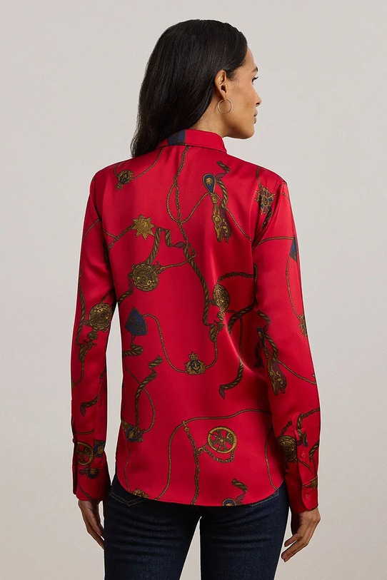 Lauren Ralph Lauren koszula 200957052 czerwony SS25