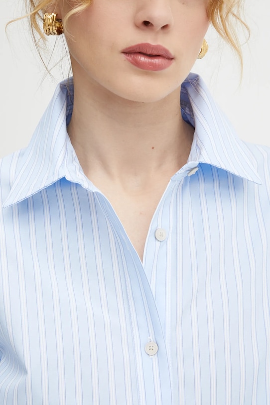 Bavlnená košeľa Won Hundred 3367.14268 modrá