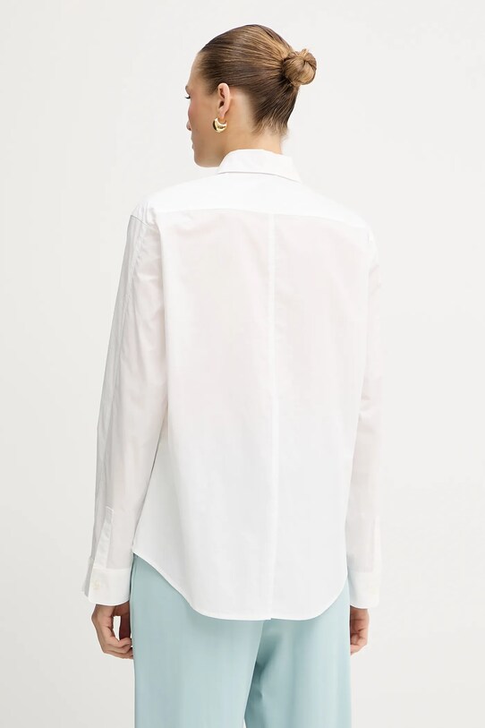 Pinko koszula bawełniana biały 105058.A2CR