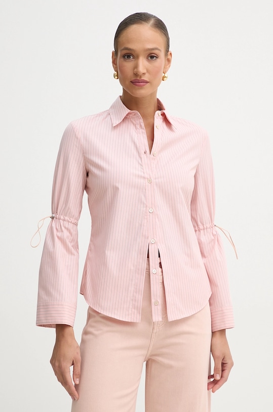 Бавовняна сорочка Pinko візерунок рожевий 104842.A2FH