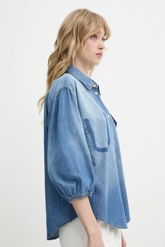 Jeans srajca Pinko 104629.A2DT modra