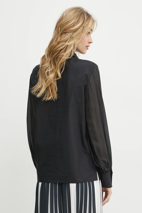 Ρούχα Πουκάμισο Karl Lagerfeld A1W11014 μαύρο