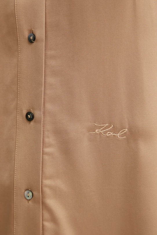 Karl Lagerfeld koszula A1W11022 beżowy