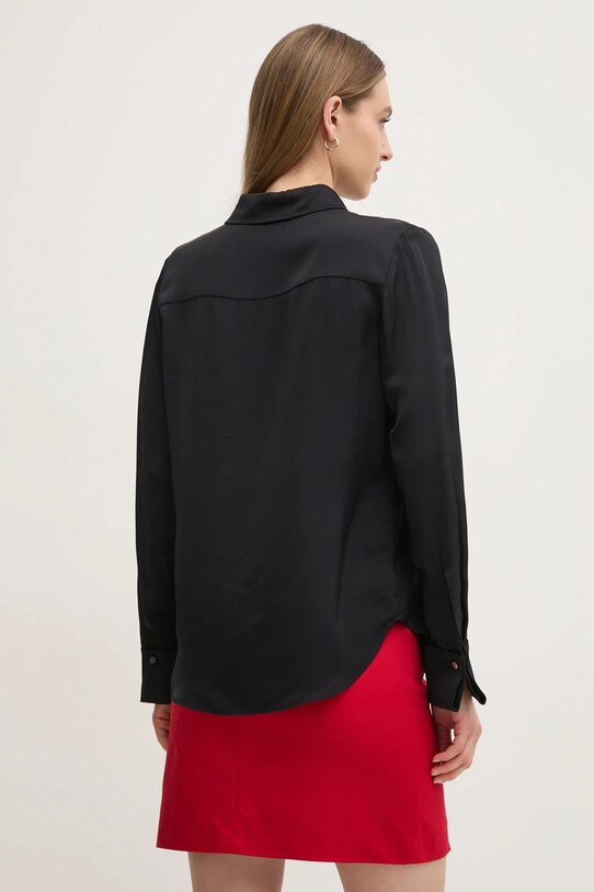 Odzież Karl Lagerfeld koszula A1W11022 czarny