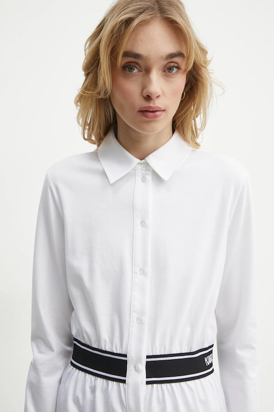 Karl Lagerfeld koszula bawełniana A1W17067 biały