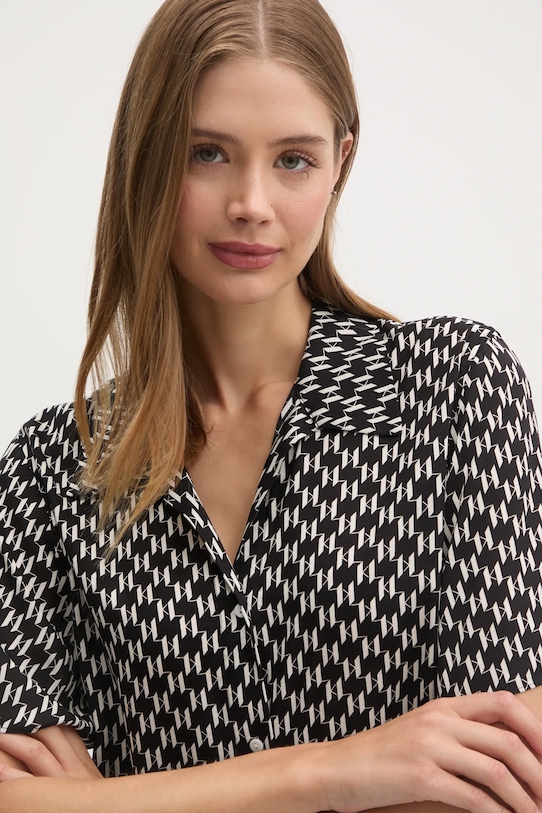 Сорочка Karl Lagerfeld чорний A1W46044