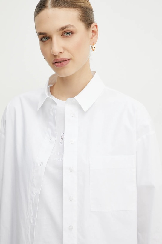 Pamučna košulja Twinset bijela 251TP2280