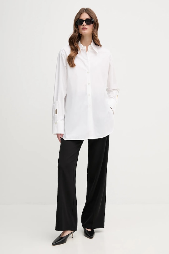 Emporio Armani pamut ing EW001708.AF15122 fehér SS25