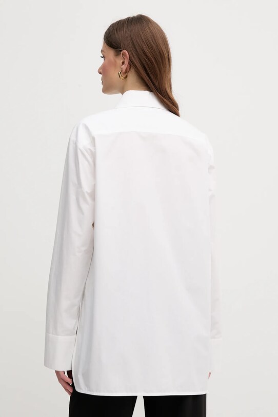 Ruházat Emporio Armani pamut ing EW001708.AF15122 fehér