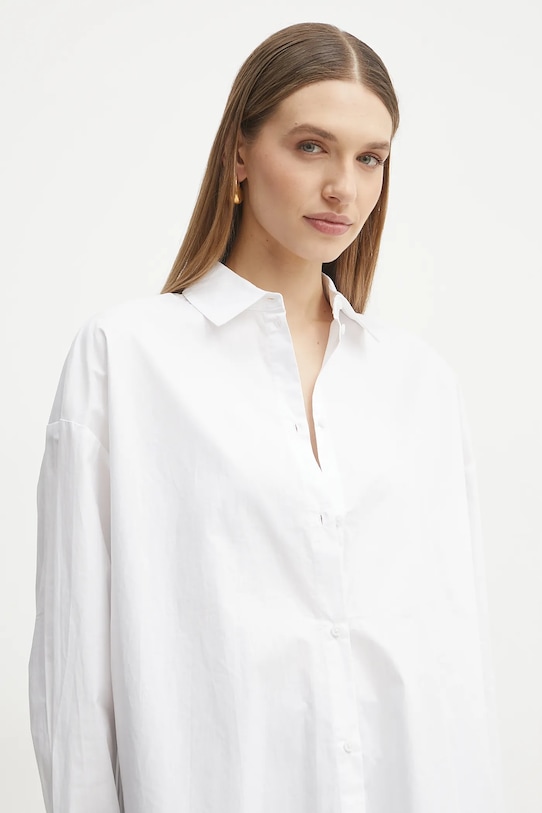 Bavlněná košile Armani Exchange bílá XW000455.AF12812