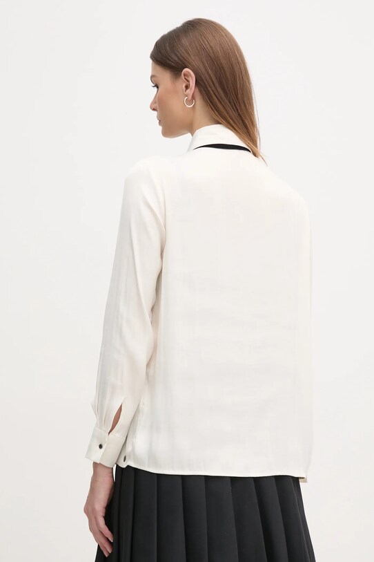 Odzież Pepe Jeans koszula ATHENEA PL304970 beżowy