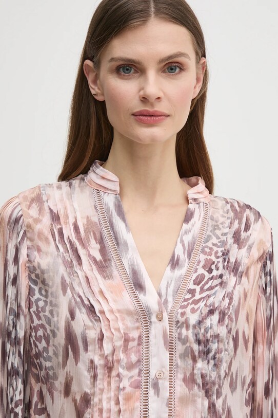 Guess koszula różowy W5RH16.WDW82