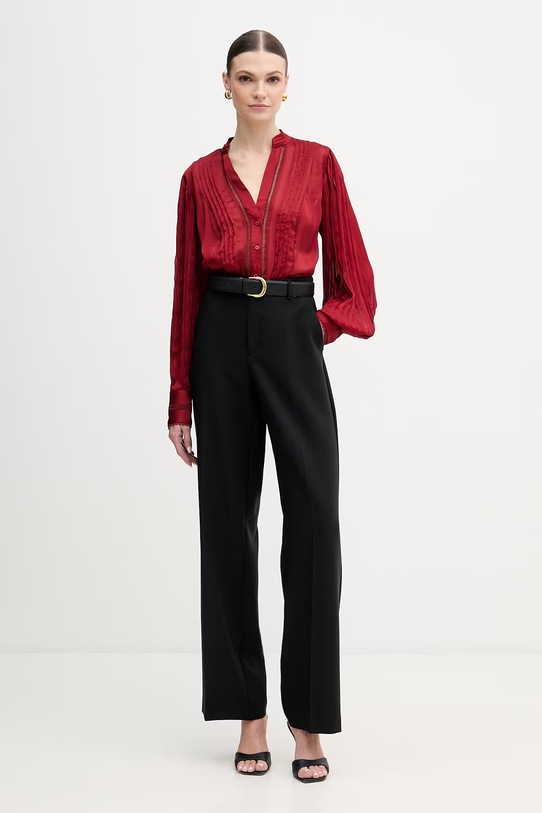 Guess koszula W5RH16.WDW82 bordowy SS26