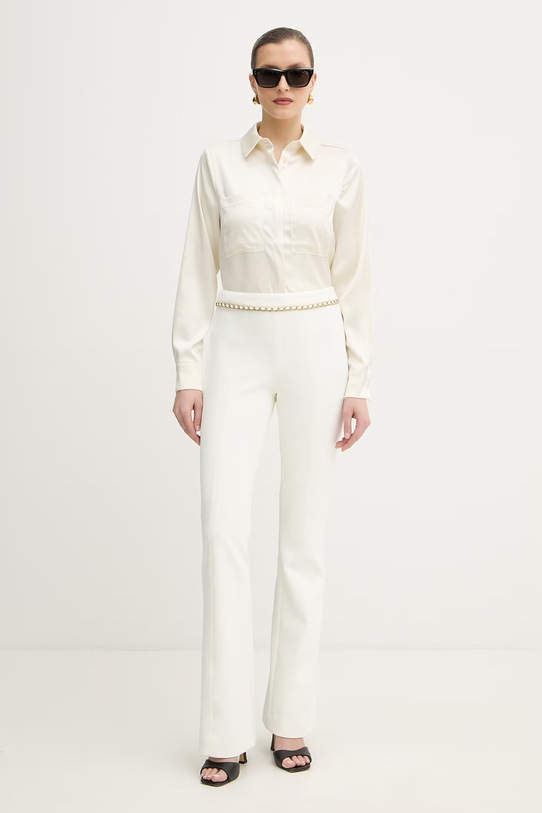 Guess koszula MARGUERITE W5RH40.WFQC2 beżowy SS26