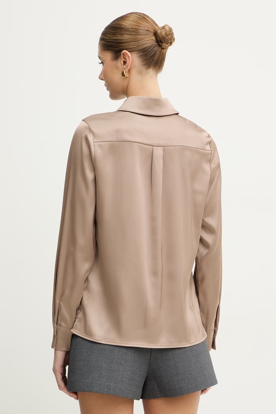 Odzież Guess koszula MARGUERITE W5RH40.WFQC2 beżowy