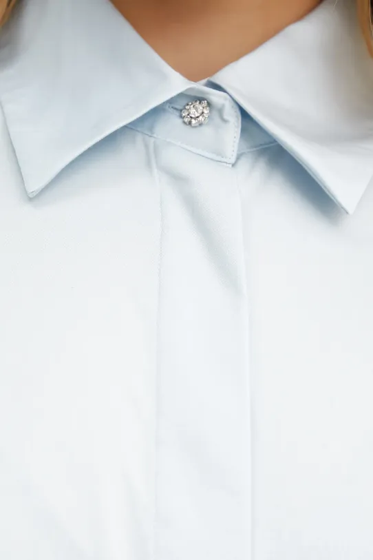 Сорочка Guess TIZIANA W5RH31.WAF10 блакитний