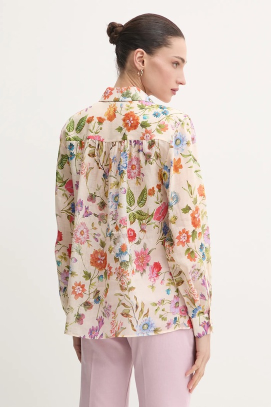 Odzież Luisa Spagnoli koszula 541819 beżowy