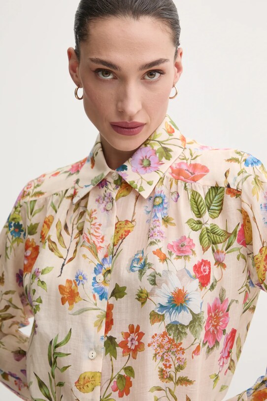 Luisa Spagnoli camicia beige 541819