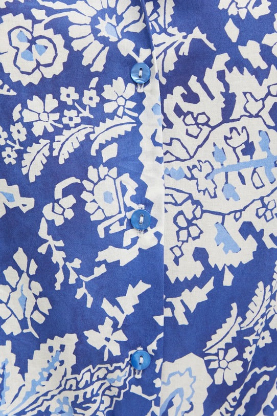 Bavlněná košile Luisa Spagnoli 541847 modrá