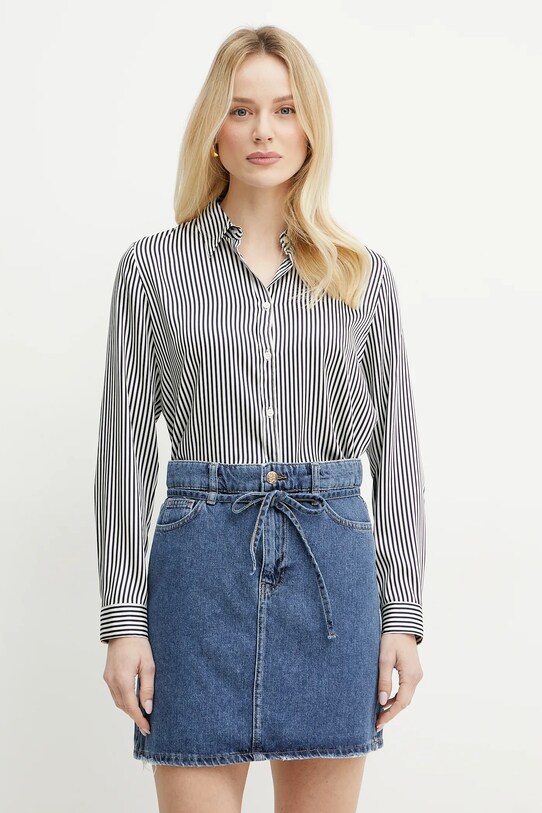 Marella camicia Emme by Marella a strisce blu navy 2515111101