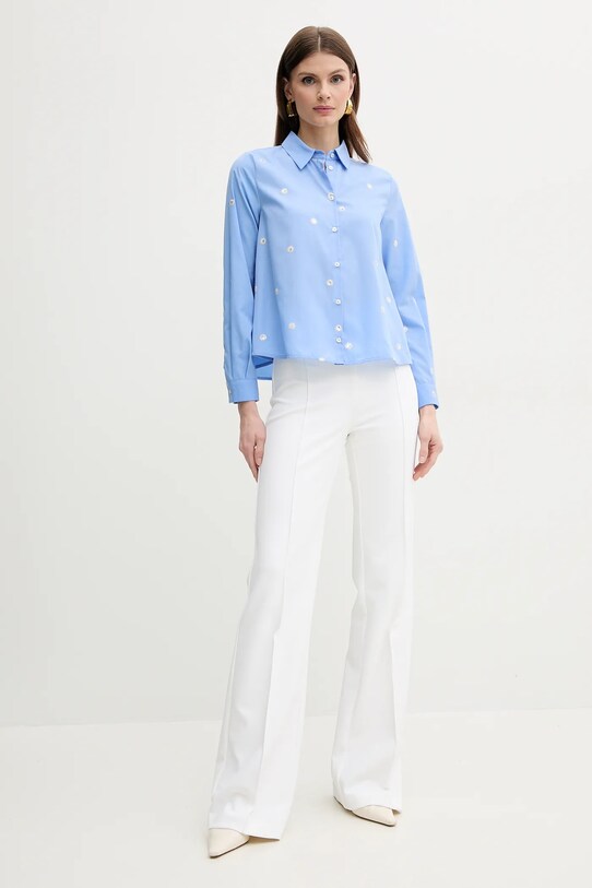 Marella cămașă Emme by Marella 2515111131 albastru SS25