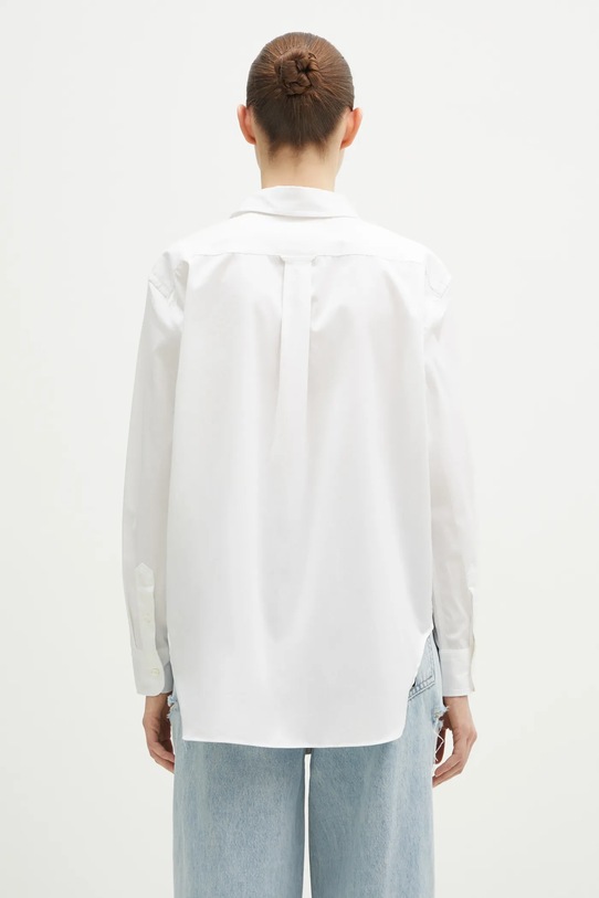 Odzież Polo Ralph Lauren koszula bawełniana Long Sleeve Light Shirt 211968219 biały