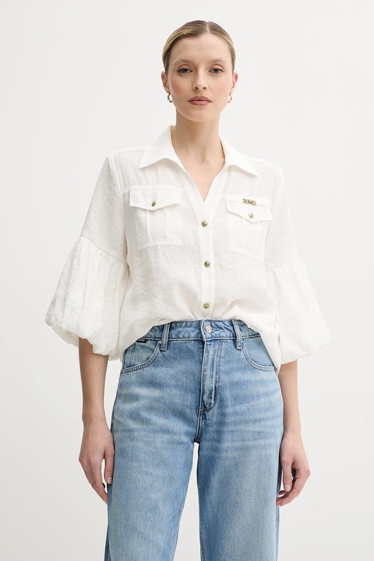 Versace Jeans Couture koszula beżowy 78HAL200.N0433