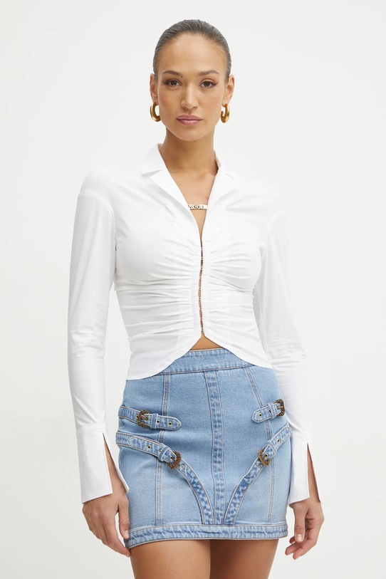 Versace Jeans Couture koszula z elastanem biały 78HAL203.N0431