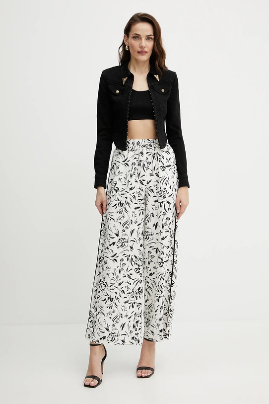 Versace Jeans Couture giacca di jeans 78HAL253.CDW00 nero SS25