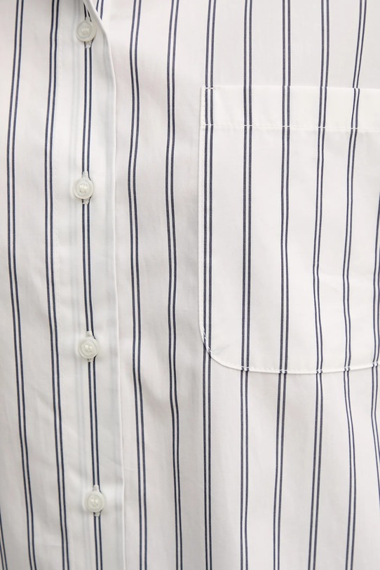 Sisley cămașă din bumbac alb 5LKYLQ08H