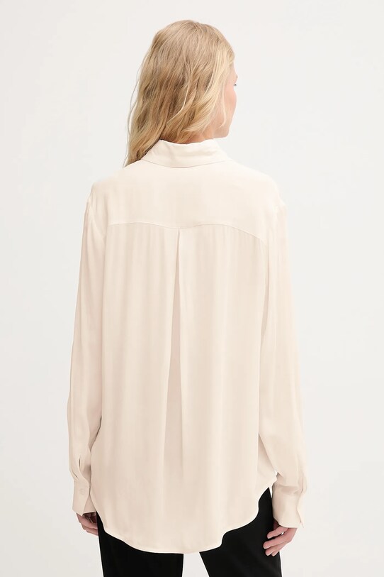 Одяг Сорочка Sisley 5IDTLQ08R бежевий