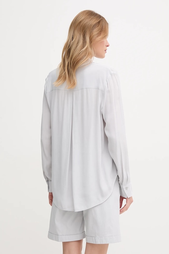 Îmbrăcăminte Sisley cămașă 5IDTLQ08R gri