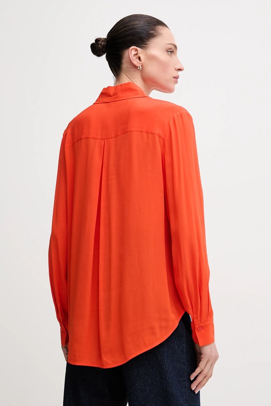 Oblečení Košile Sisley 5IDTLQ08R oranžová