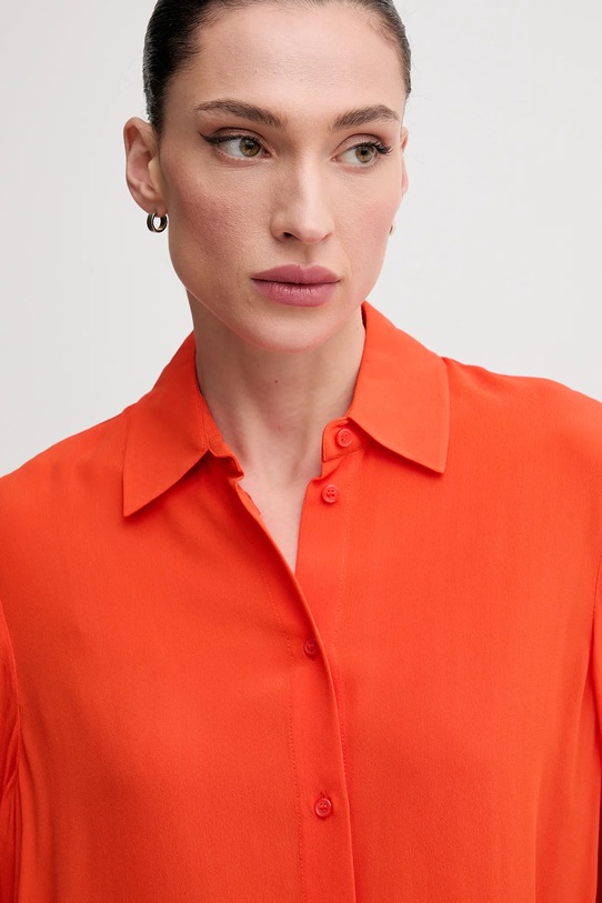 Košile Sisley oranžová 5IDTLQ08R