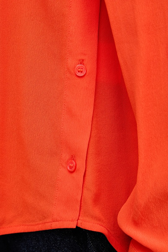 Košile Sisley 5IDTLQ08R oranžová