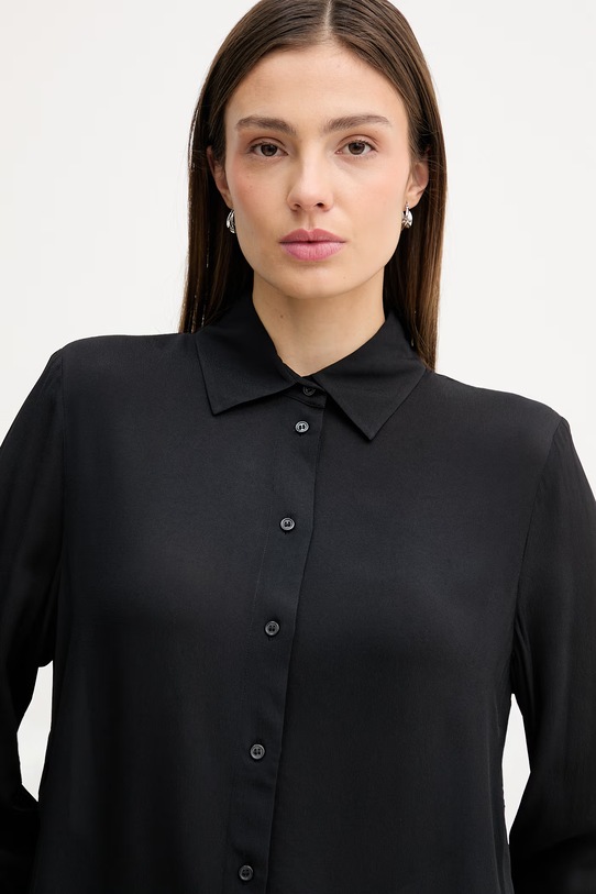 Sisley koszula czarny 5IDTLQ08R