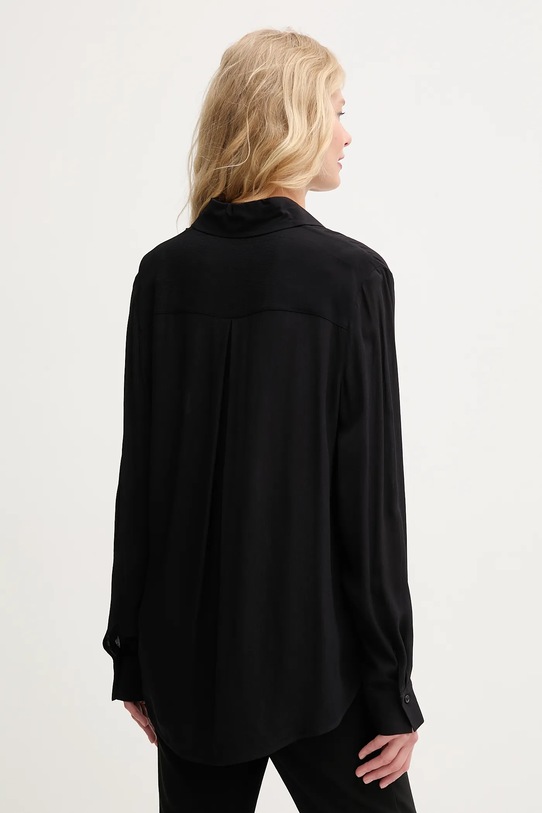 Одяг Сорочка Sisley 5IDTLQ08R чорний