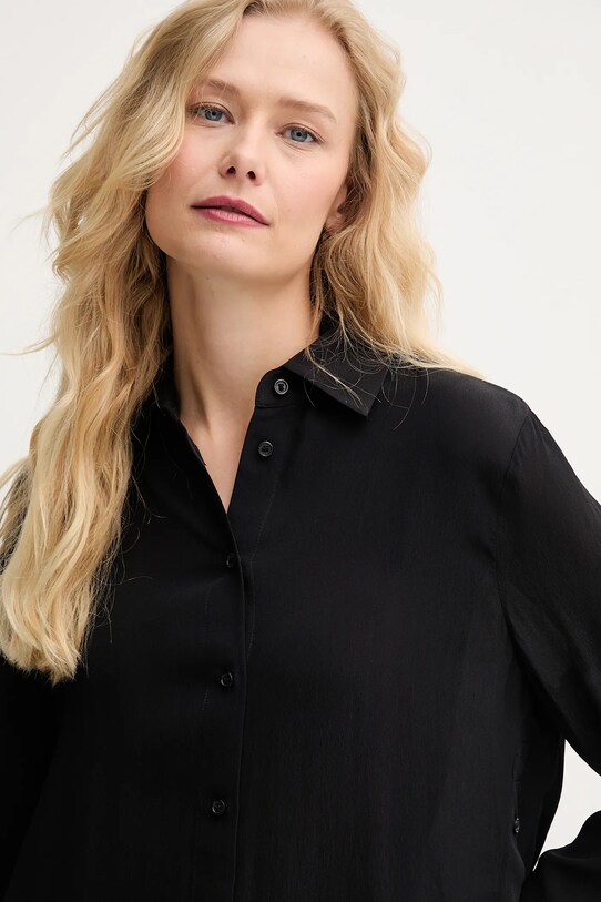 Рубашка Sisley чёрный 5IDTLQ08R