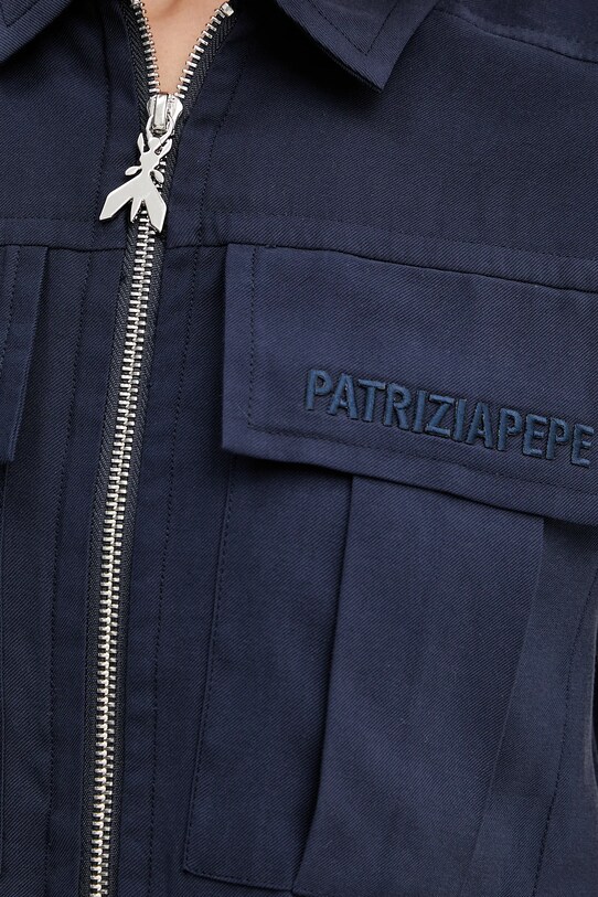 Сорочка Patrizia Pepe 2C1590.A573 темно-синій