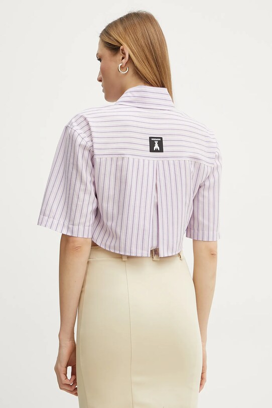 Oblečení Bavlněná košile Patrizia Pepe 2C1601.A569 fialová