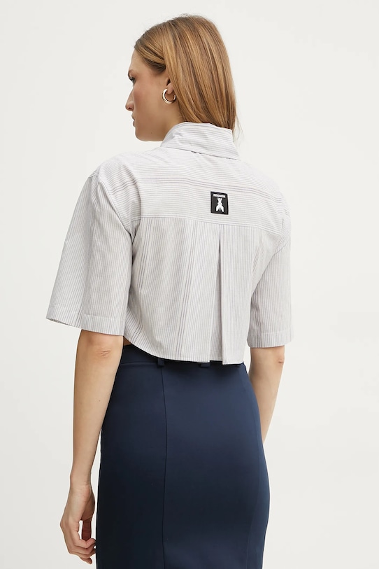 Oblečení Bavlněná košile Patrizia Pepe 2C1601.A569 šedá