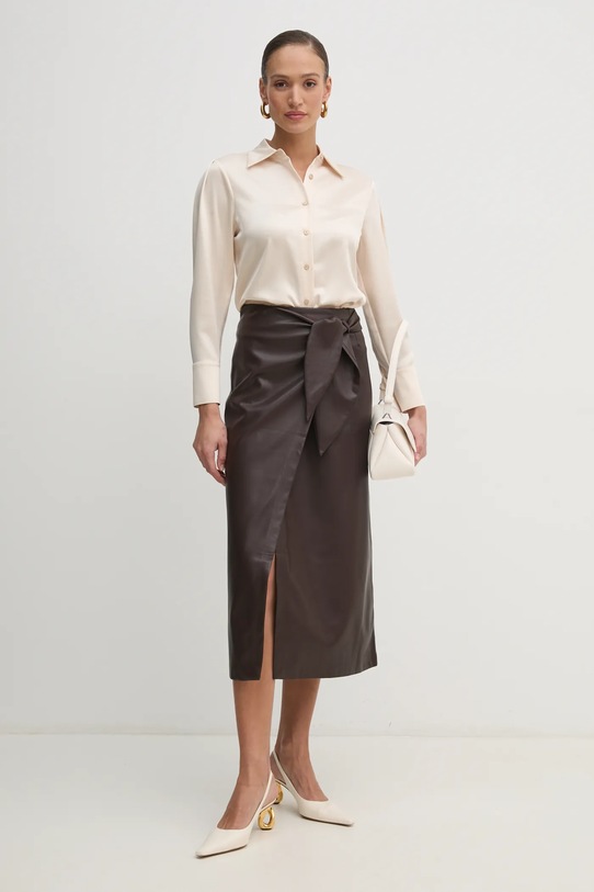 Košile Marciano by Guess DION 5RGH01.7246A béžová SS25