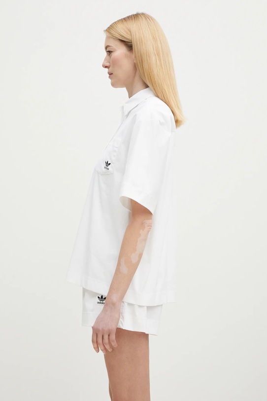 adidas Originals camicia Essential JD1504 bianco SS25