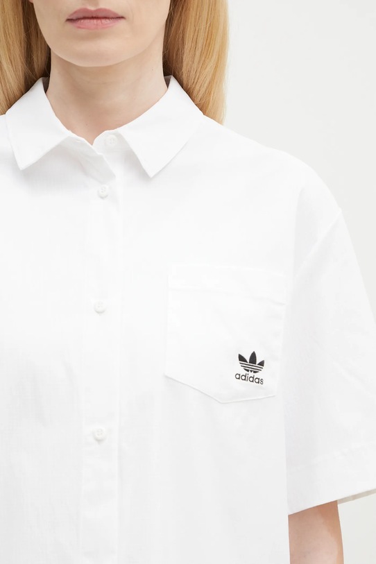 adidas Originals camasa Essential alb JD1504