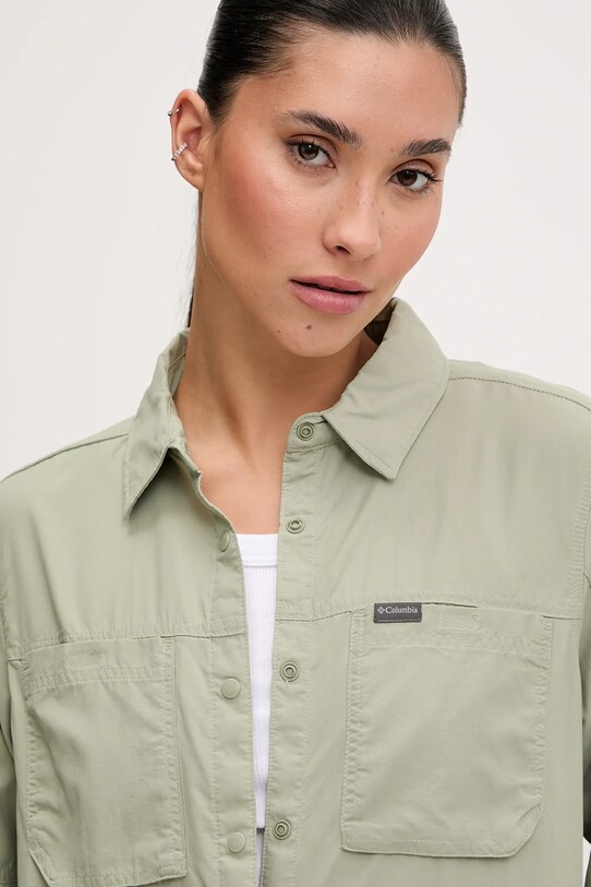 Columbia cămașă Skien Valley verde 2119283