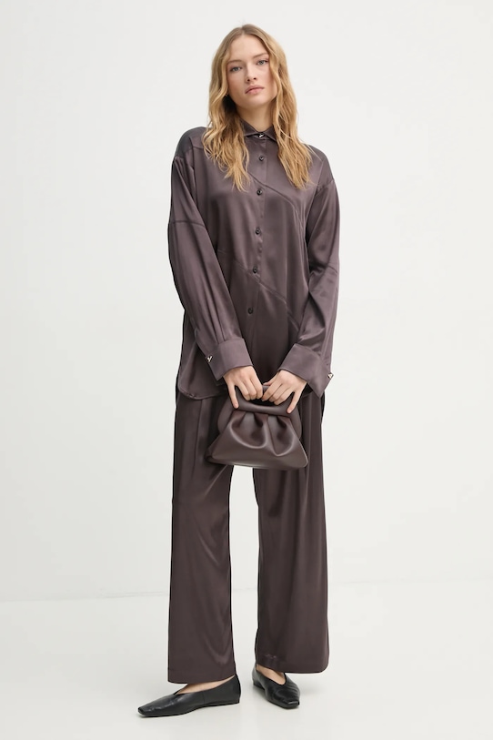 Košile AERON ABIGAIL SH187558 hnědá SS25