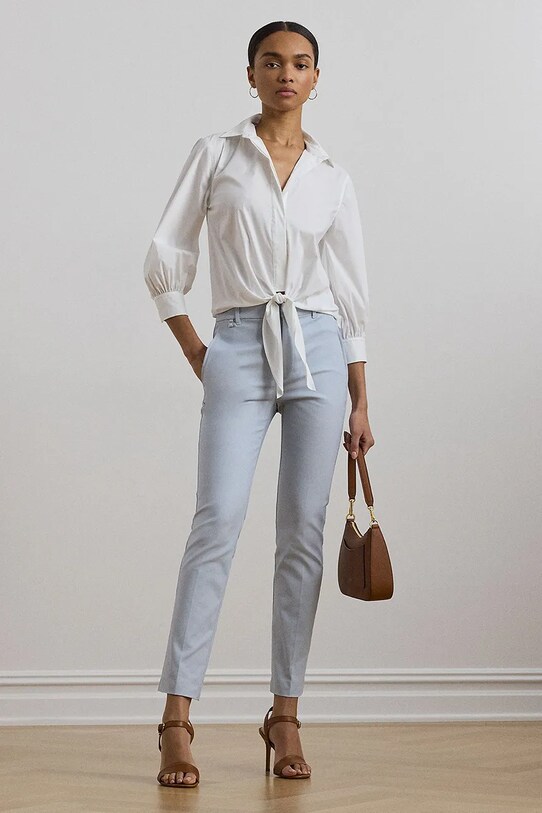 Îmbrăcăminte Lauren Ralph Lauren cămașă 200963800 alb