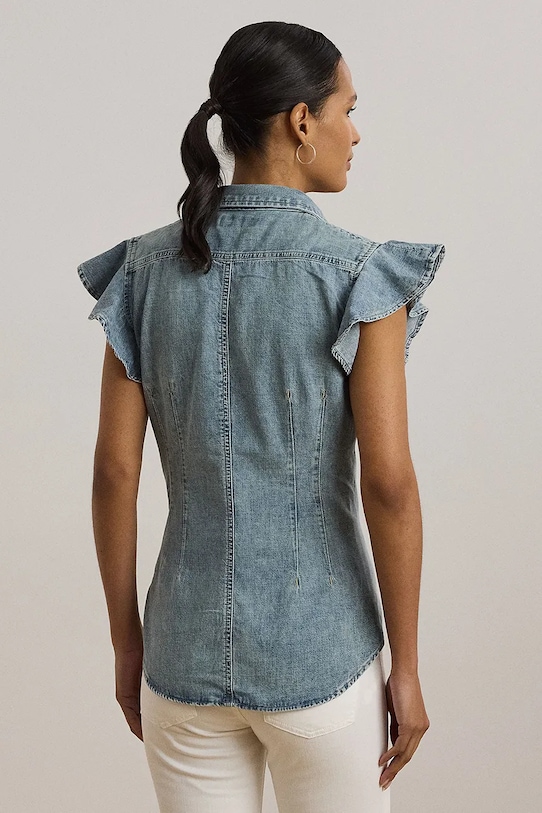 Lauren Ralph Lauren koszula jeansowa 200963923 niebieski SS25